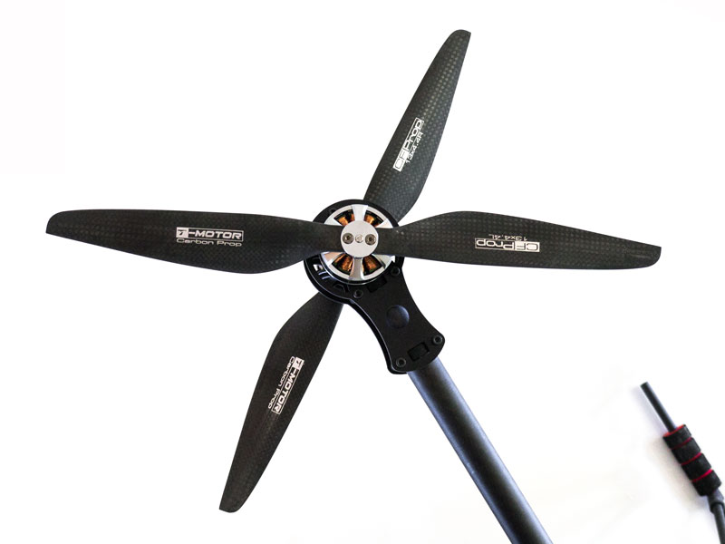 uav vermessung propeller - koaxial