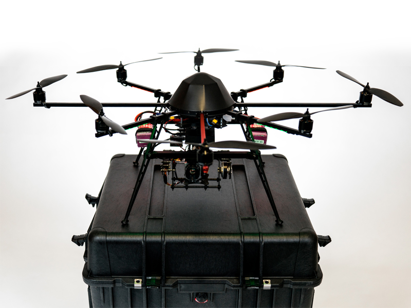 Modulare Thermografie-Drohne mit 640×480 Wärmebildkamera